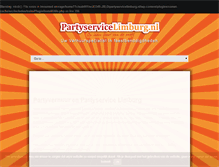 Tablet Screenshot of partyservicelimburg.nl